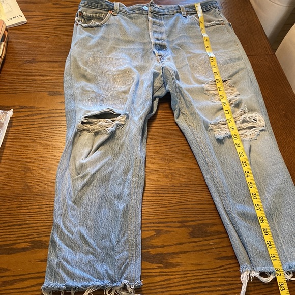 Re/Done crop Levi’s 31 - Picture 4 of 13